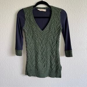 Anthropologie Pilcro Dually Clad Sweater